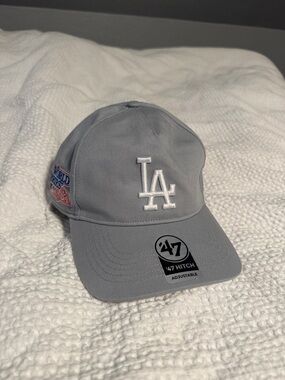 47’ LA Dodgers Light Gray Cap